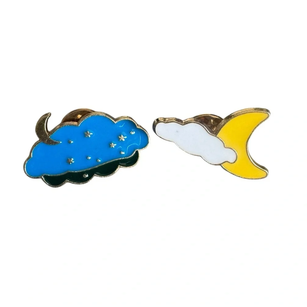 Night Sky Enamel Pin Set - Picture 2 of 6